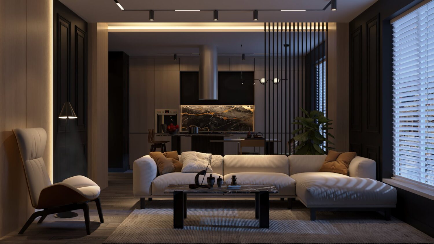 3D Interior Model Living room 2309561 Scene 3dsmax