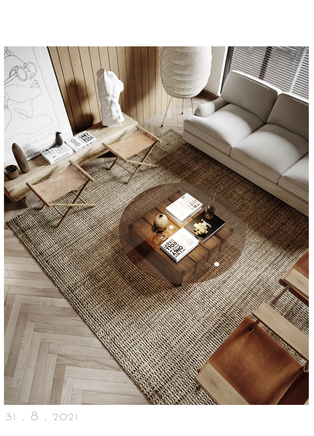 3D Interior Model Living room 2309575 Scene 3dsmax