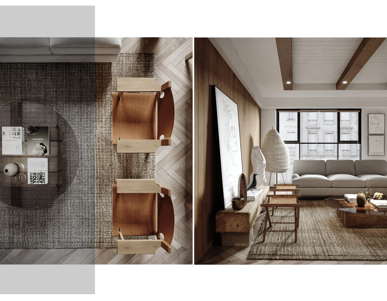 3D Interior Model Living room 2309575 Scene 3dsmax