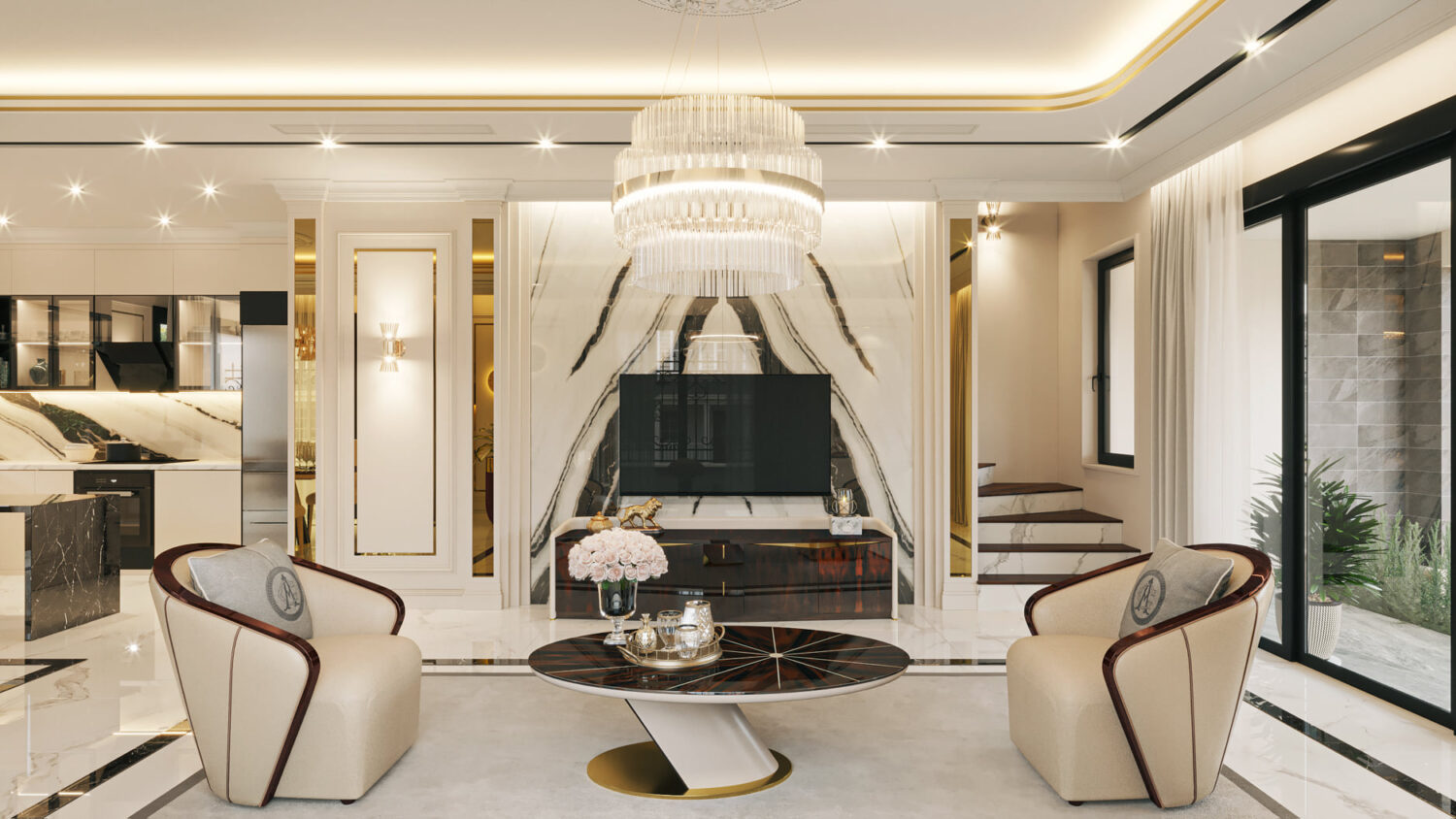 3D Interior Model Living room 2309576 Scene 3dsmax