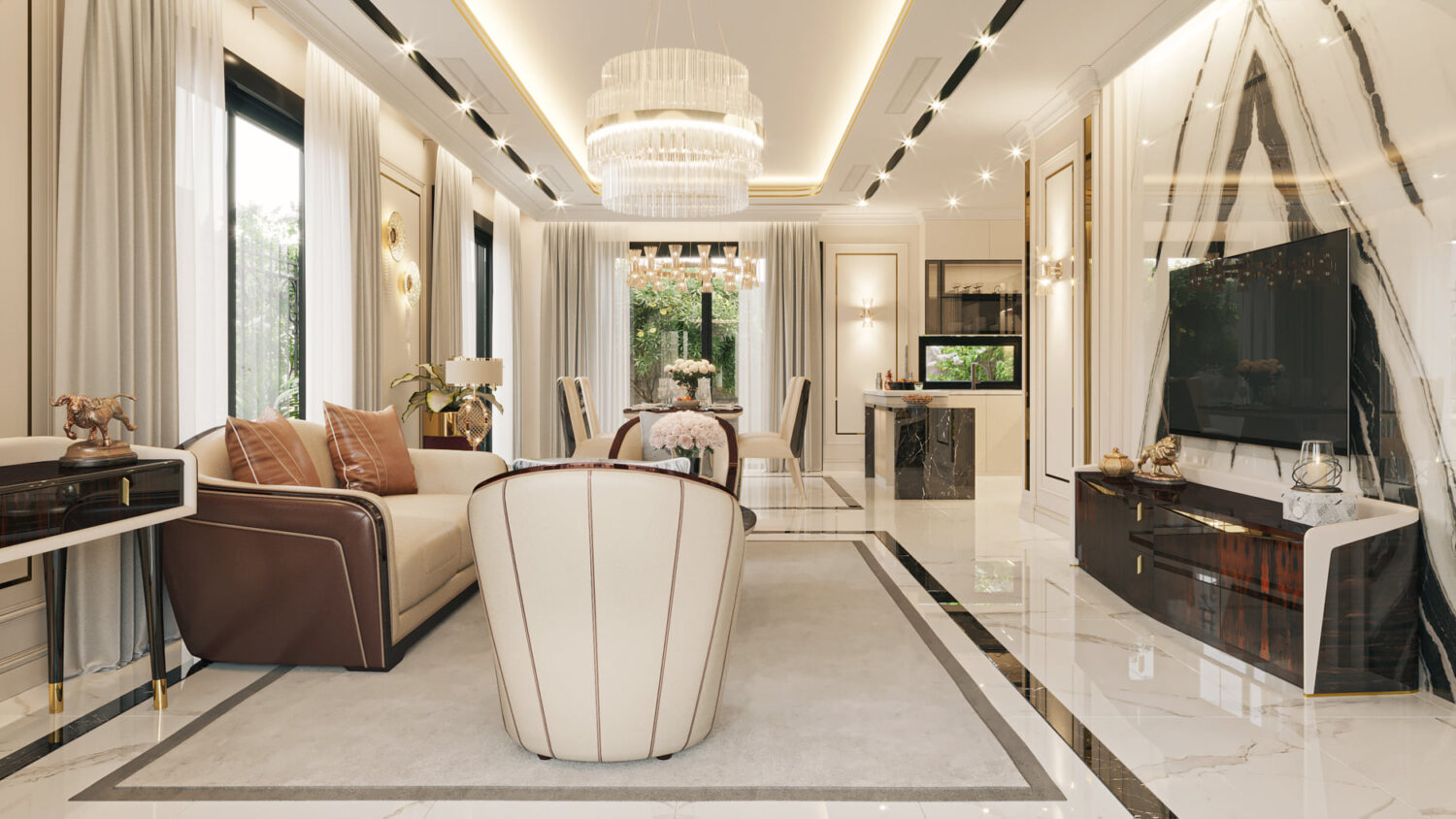 3D Interior Model Living room 2309576 Scene 3dsmax