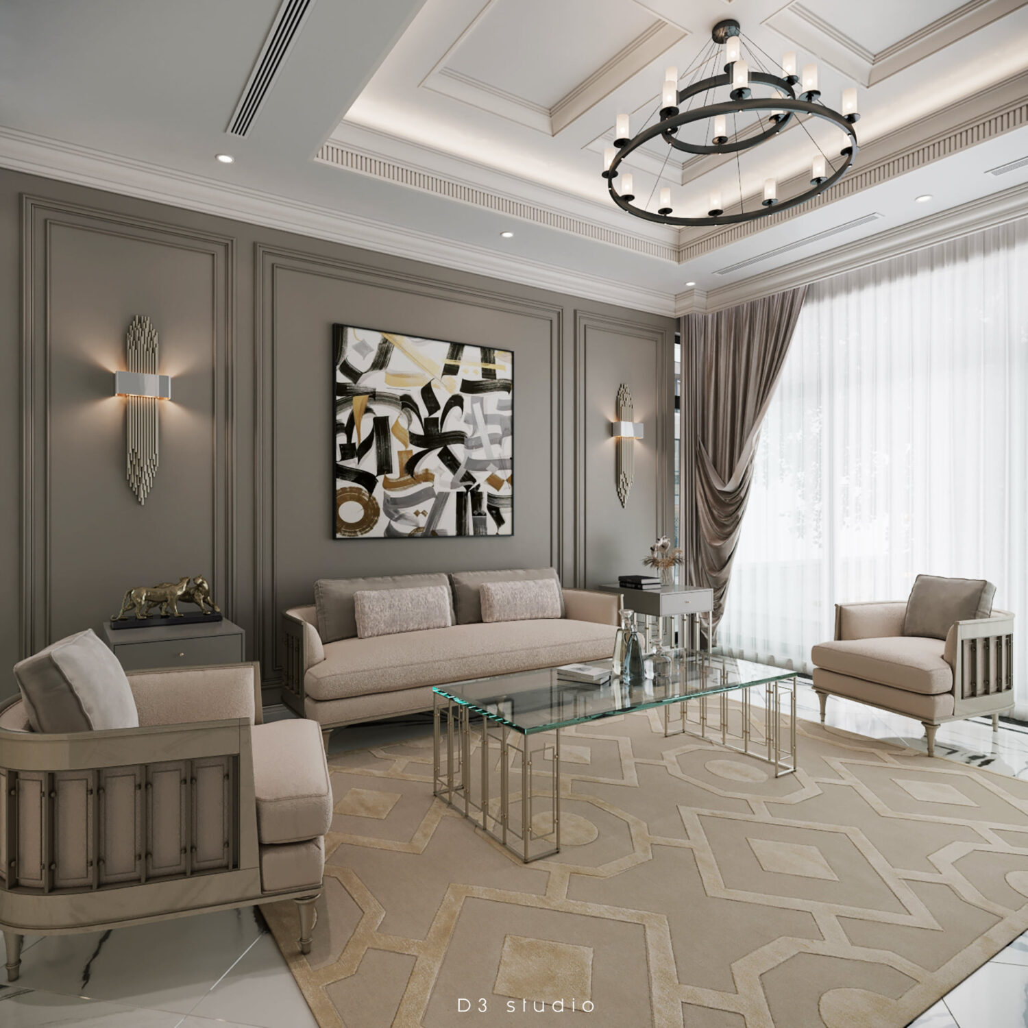 3D Interior Model Living room 2309591 Scene 3dsmax