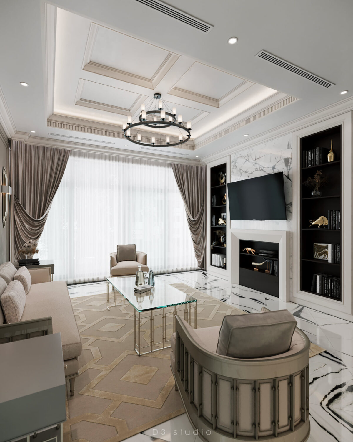 3D Interior Model Living room 2309591 Scene 3dsmax