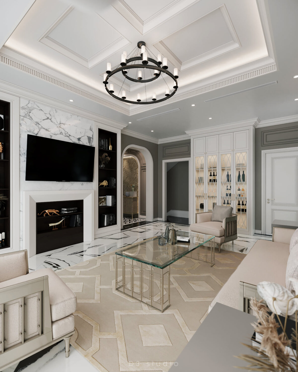 3D Interior Model Living room 2309591 Scene 3dsmax