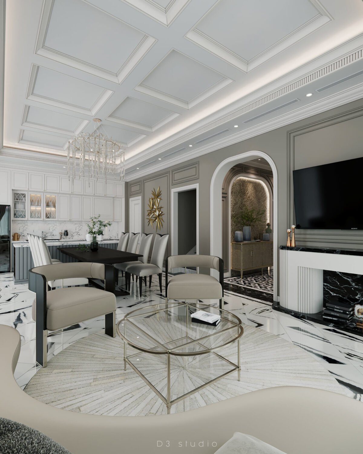 3D Interior Model Living room 2309591 Scene 3dsmax
