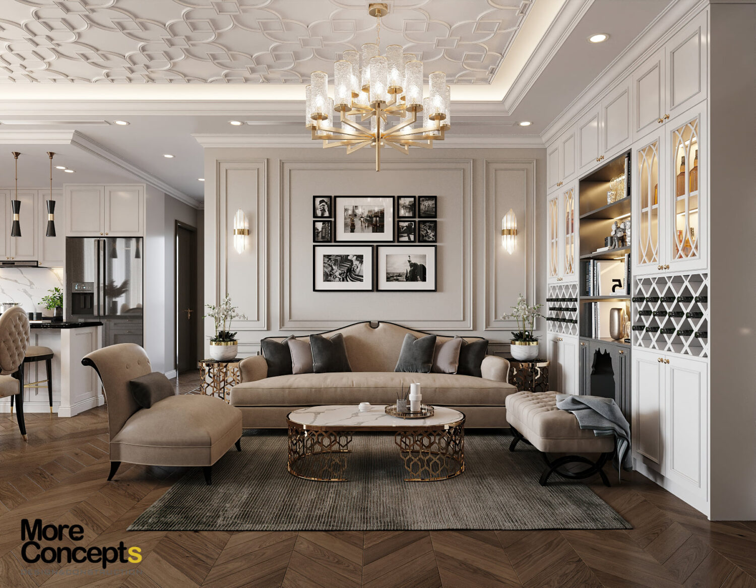 3D Interior Model Living room 2309597 Scene 3dsmax