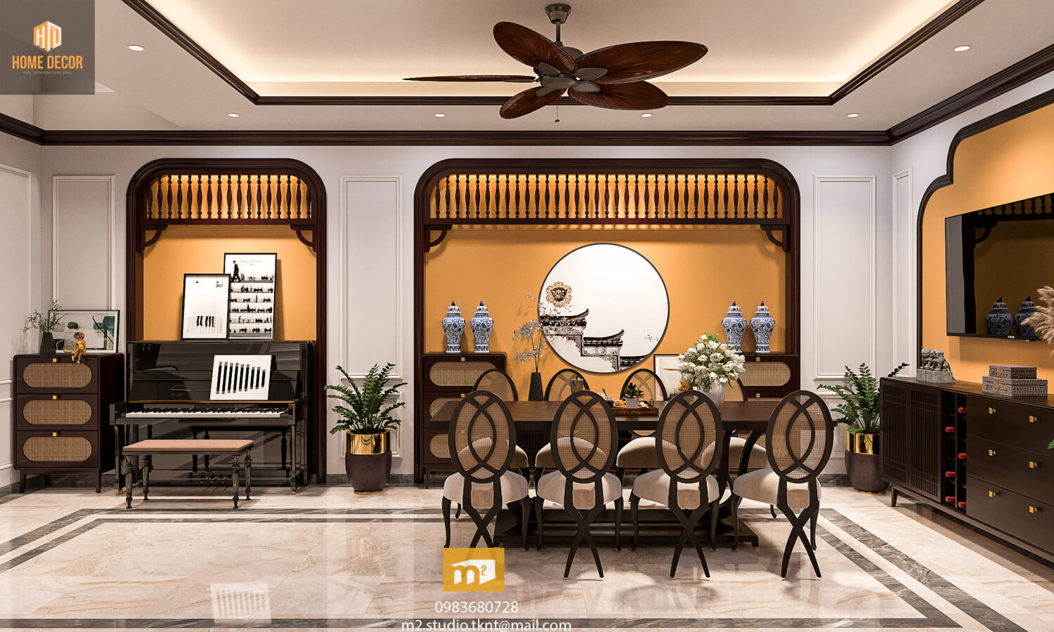 3D Interior Model Living room 2309623 Scene 3dsmax