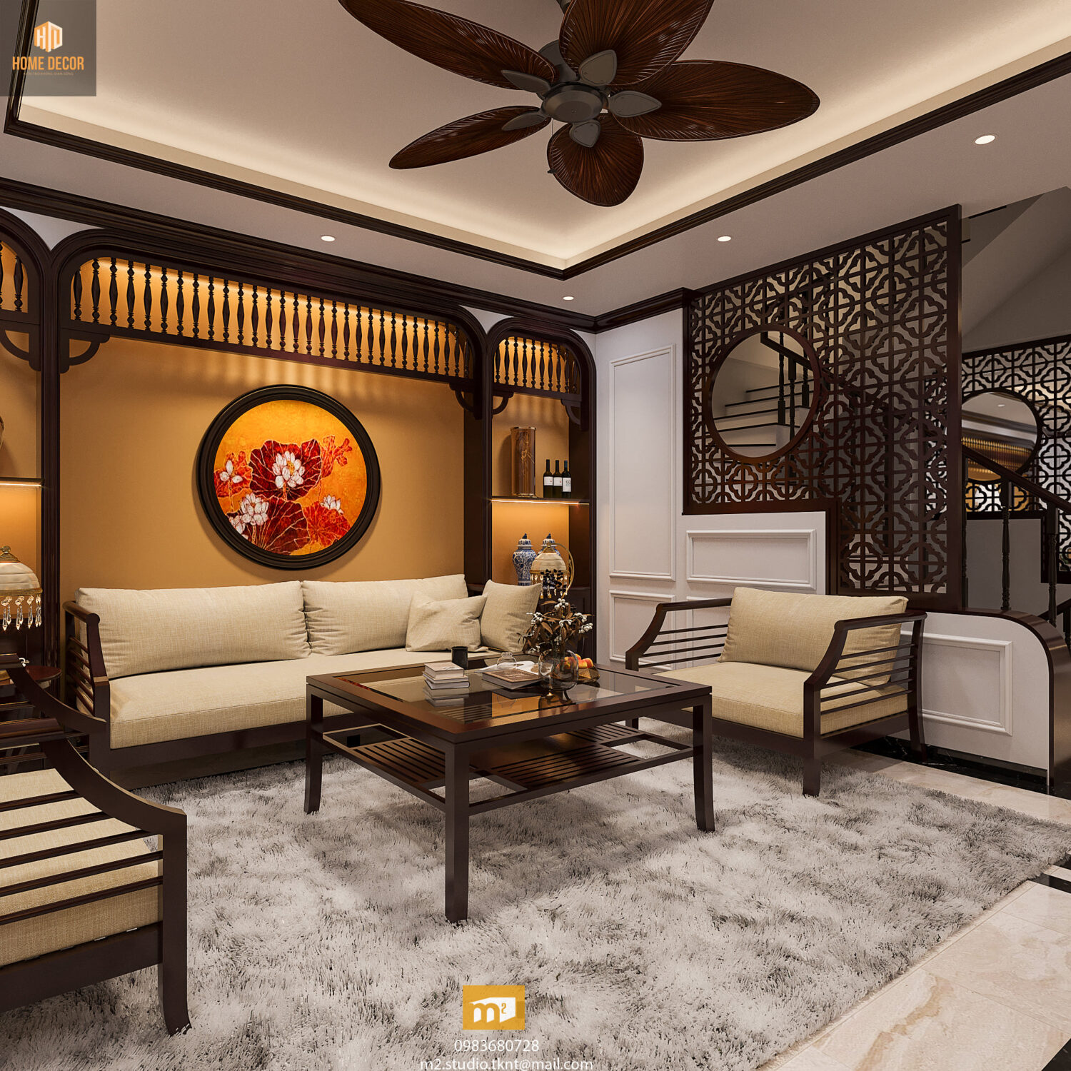 3D Interior Model Living room 2309623 Scene 3dsmax