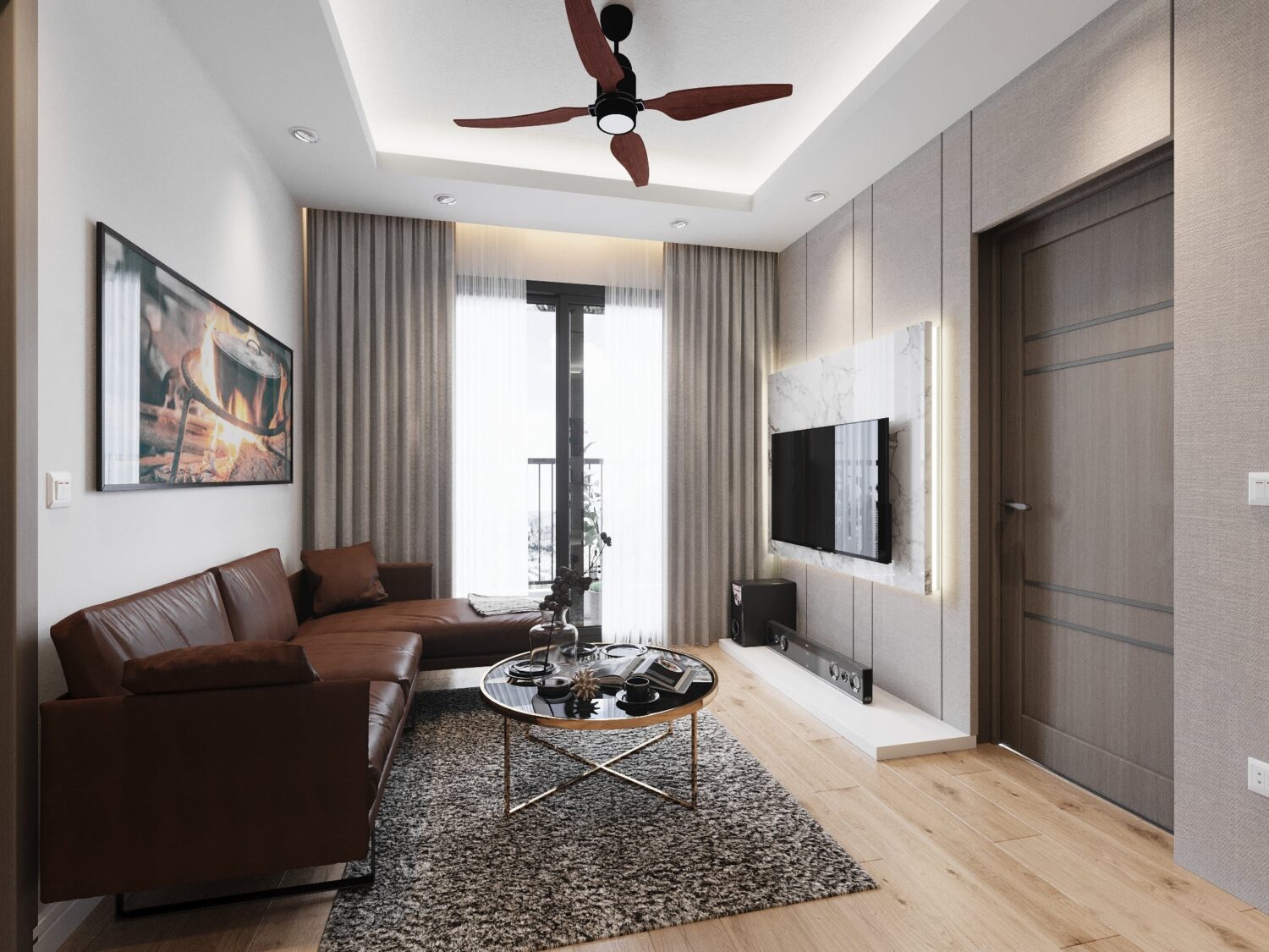 3D Interior Model Living room 2309627 Scene 3dsmax
