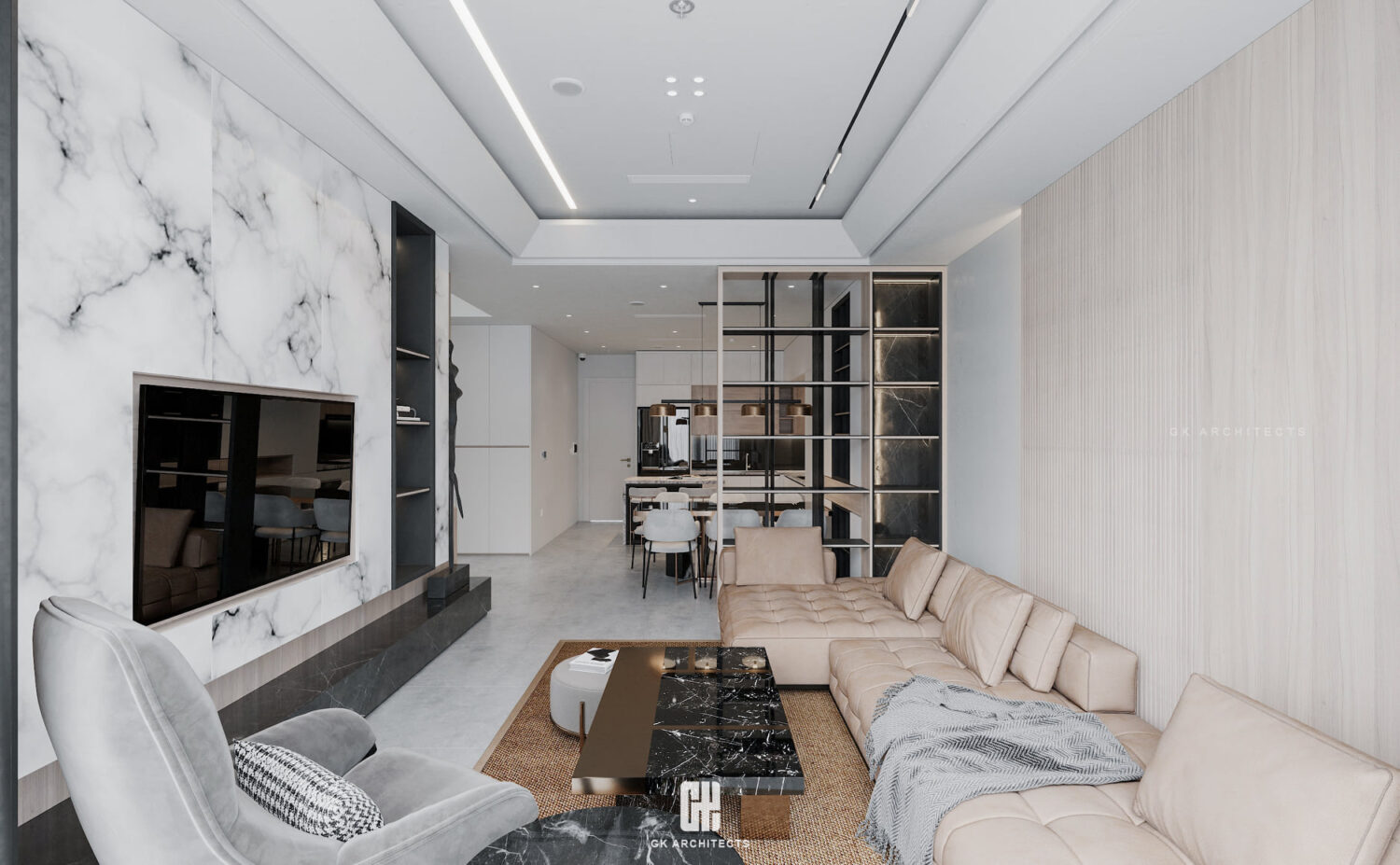 3D Interior Model Living room 2309647 Scene 3dsmax