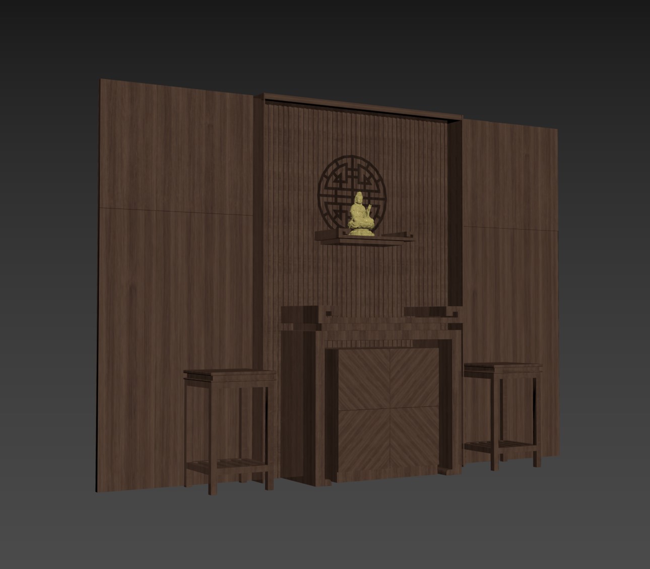 3D Model Altar Room Free Download 09800