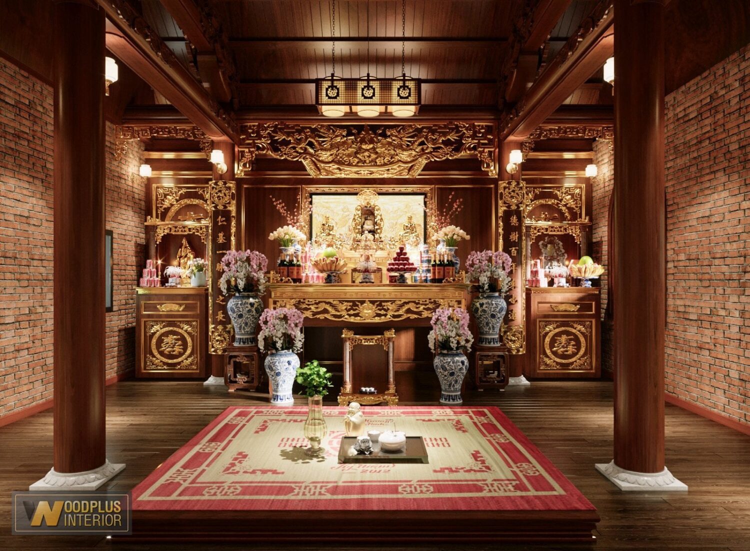3D Model Altar Room Free Download 09927