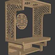 3D Model Altar Room Free Download 012890