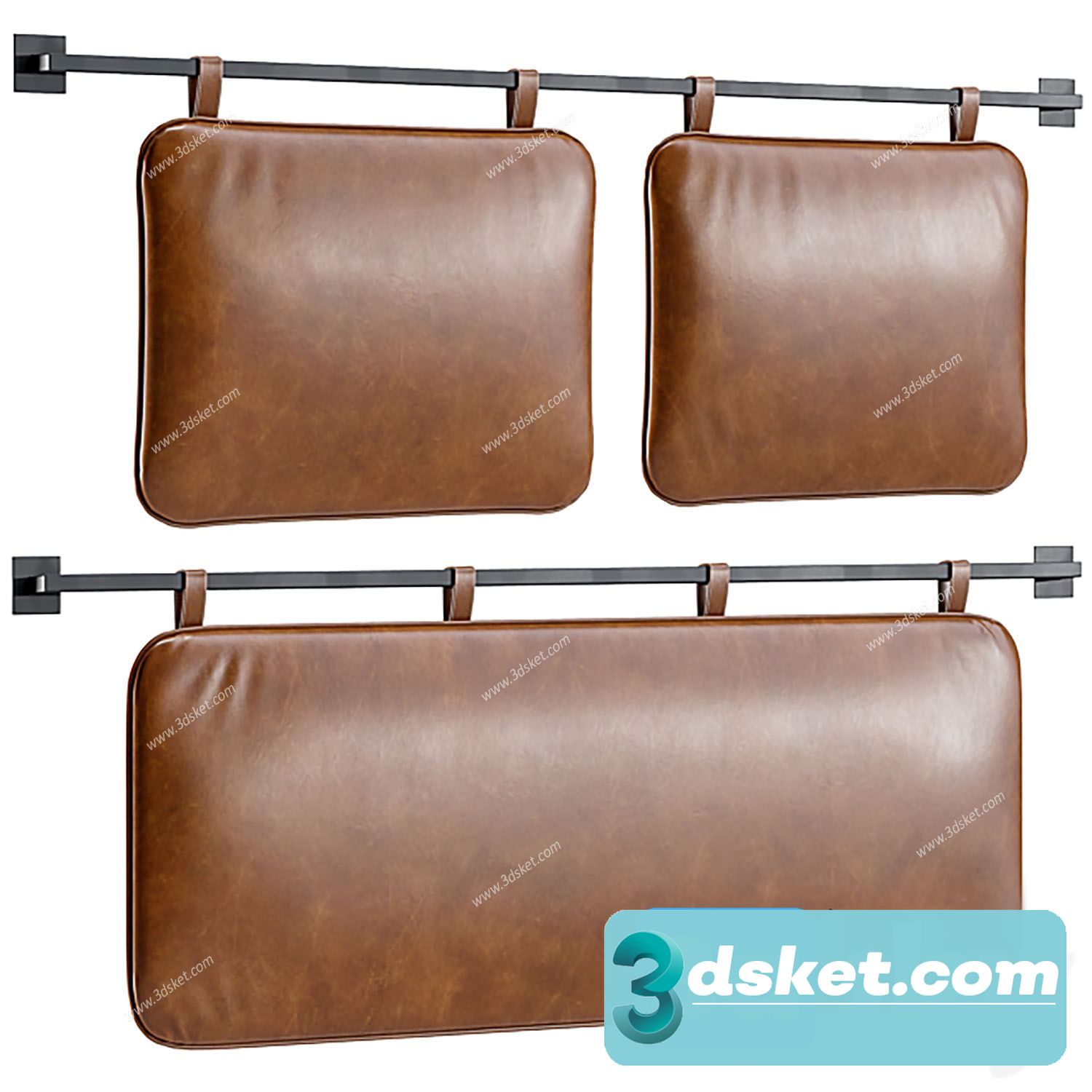 3D Model Bed 541 Free Download