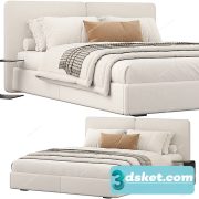 3D Model Bed 545 Free Download