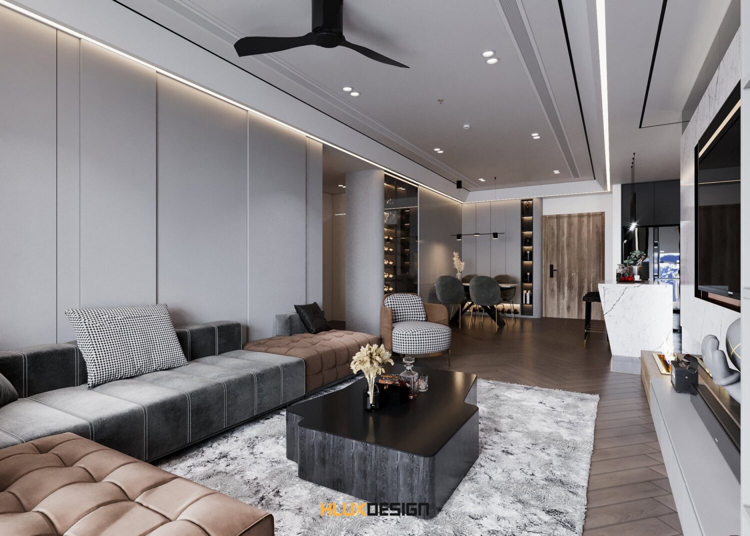 3D Interior Apartment 23010070 Scene 3dsmax
