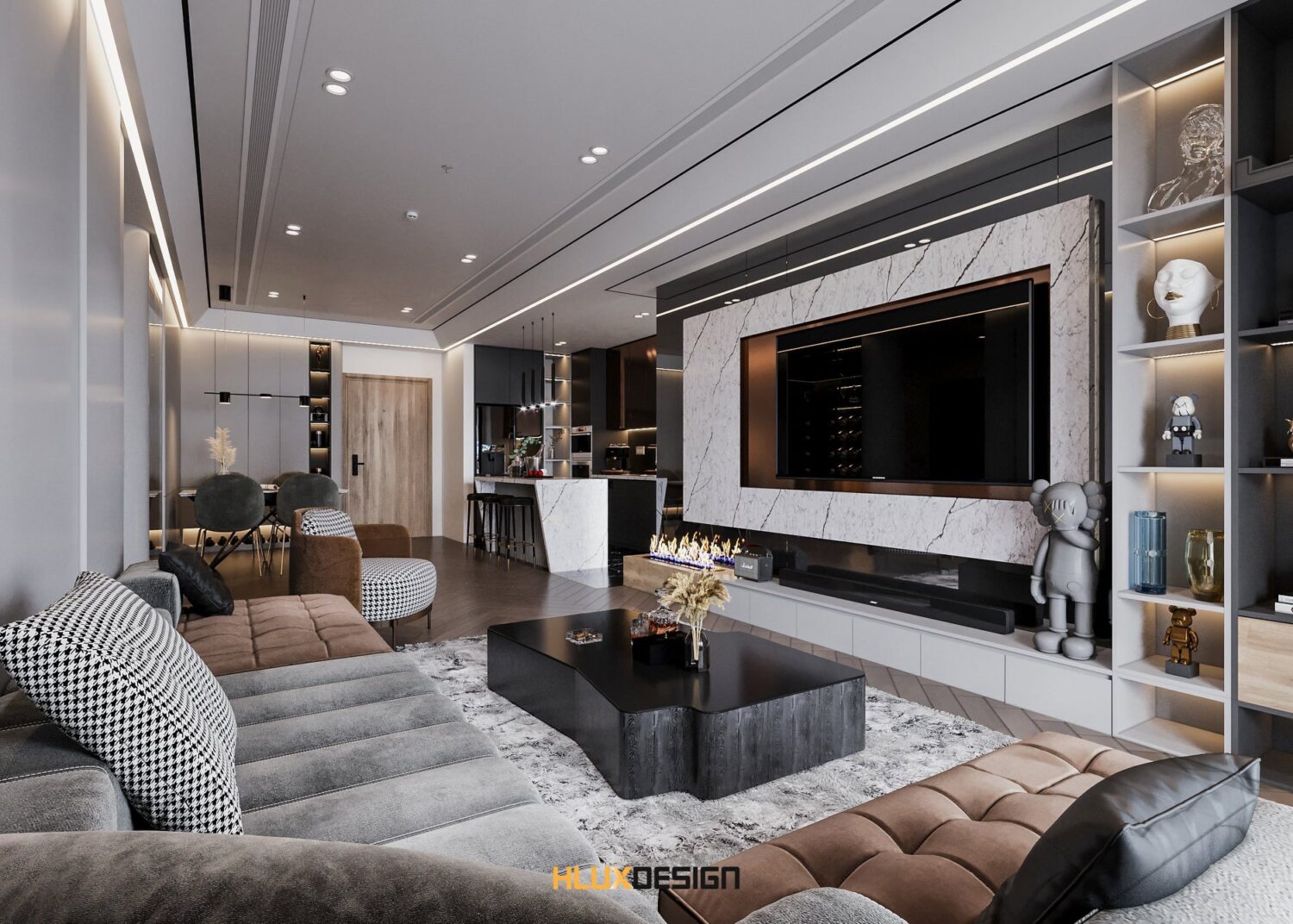 3D Interior Apartment 23010070 Scene 3dsmax