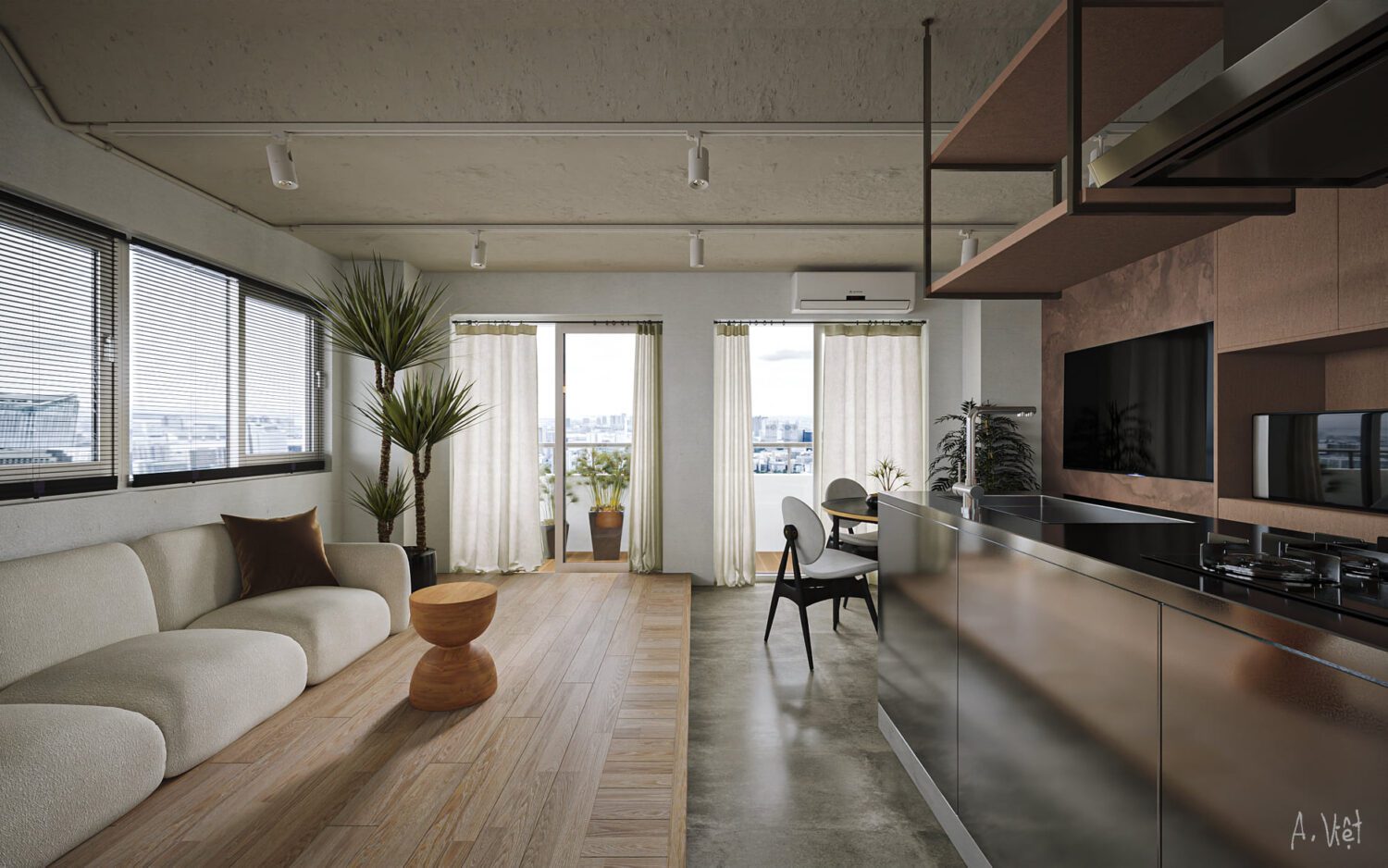 3D Interior Apartment 23010137 Scene 3dsmax