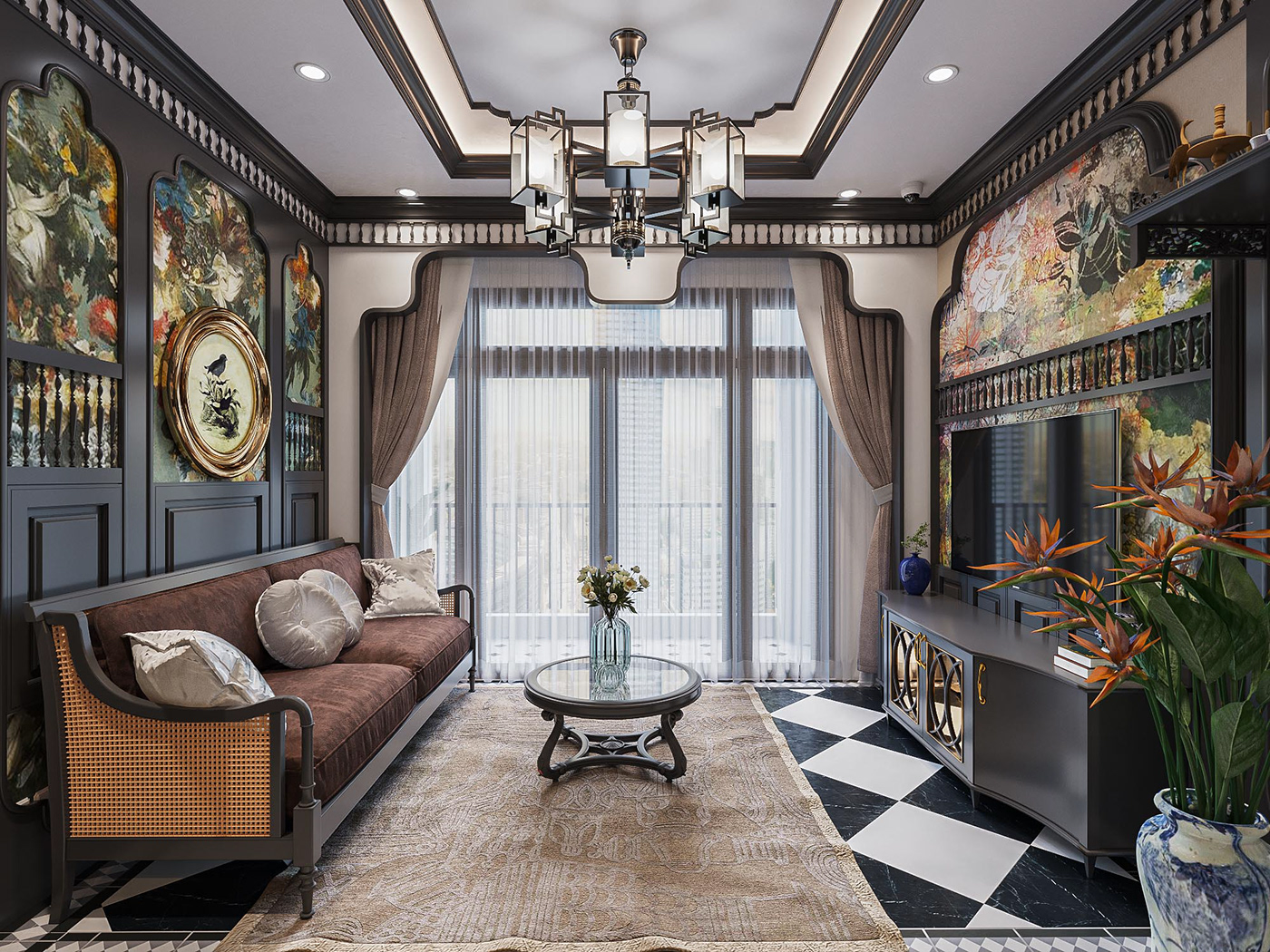 3D Interior Apartment 23011180 Scene 3dsmax