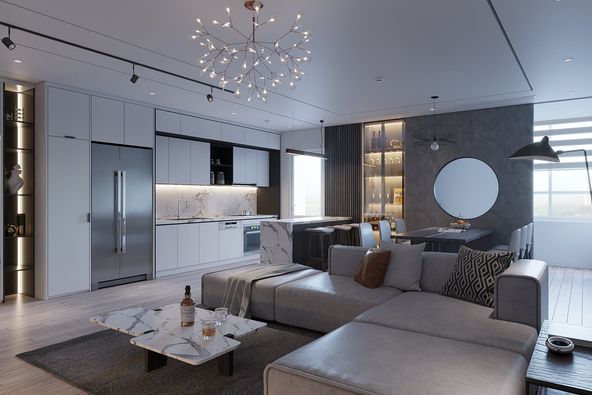 3D Interior Apartment 230219 Scene 3dsmax