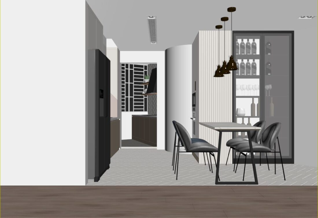 3D Interior Apartment 230219A Scene 3dsmax