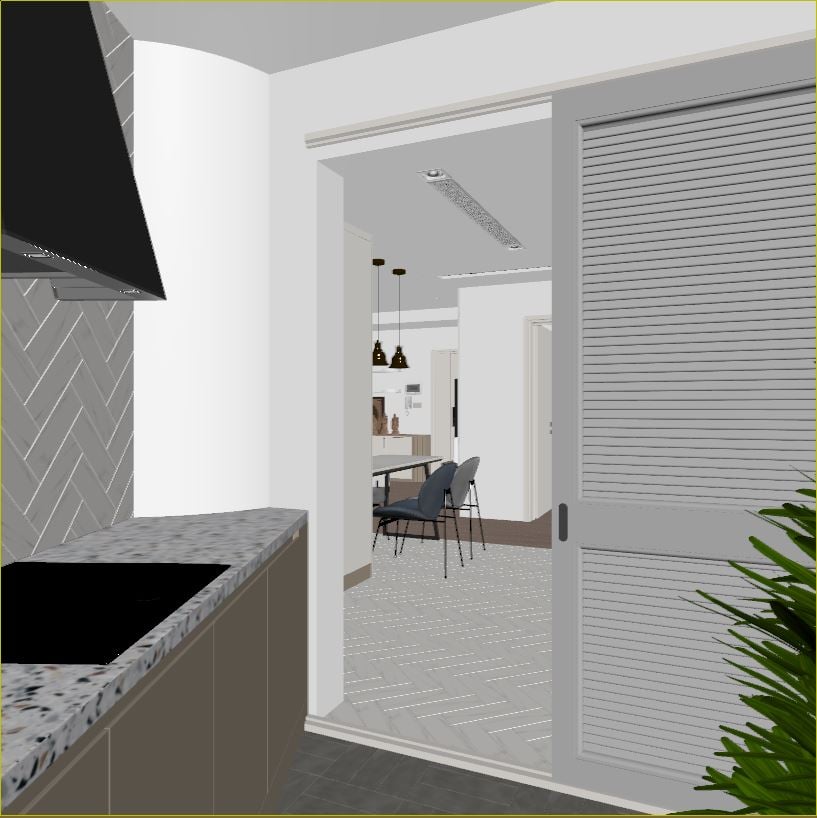 3D Interior Apartment 230219A Scene 3dsmax