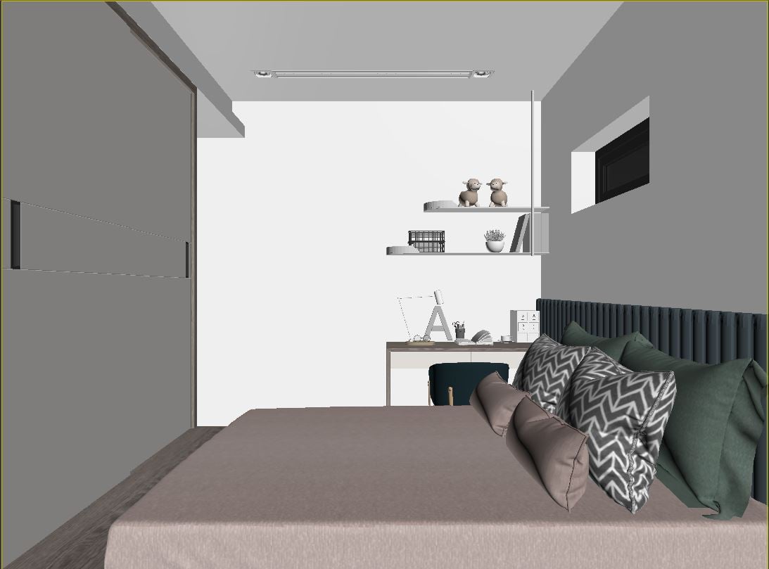 3D Interior Apartment 230219A Scene 3dsmax