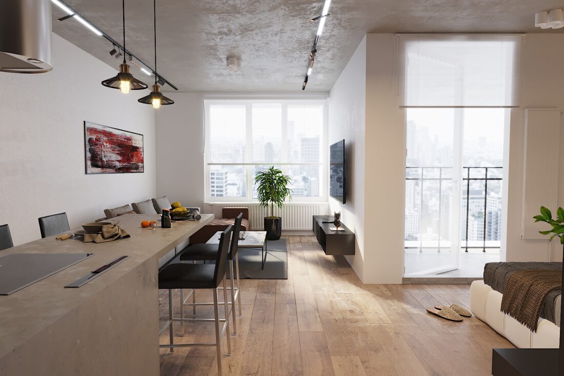 3D Interior Apartment 230224 Scene 3dsmax