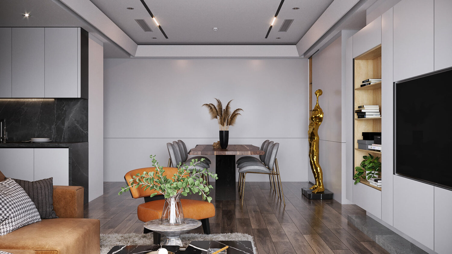 3D Interior Apartment 230254 Scene 3dsmax