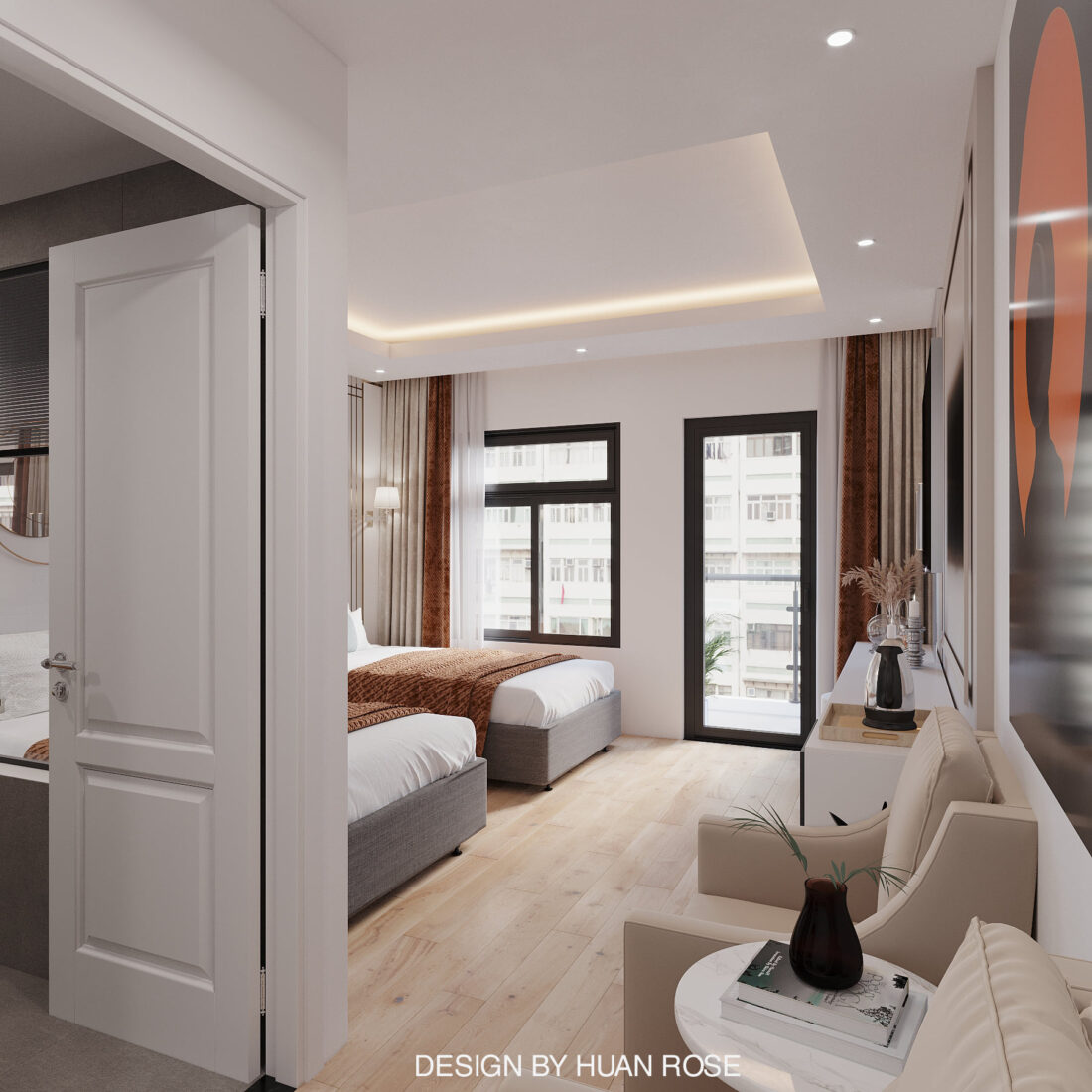 3D Interior Model Bed Room 230556 Scene 3dsmax