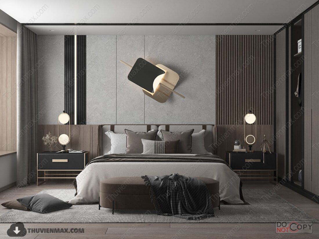3D Interior Model Bed Room 230564 Scene 3dsmax