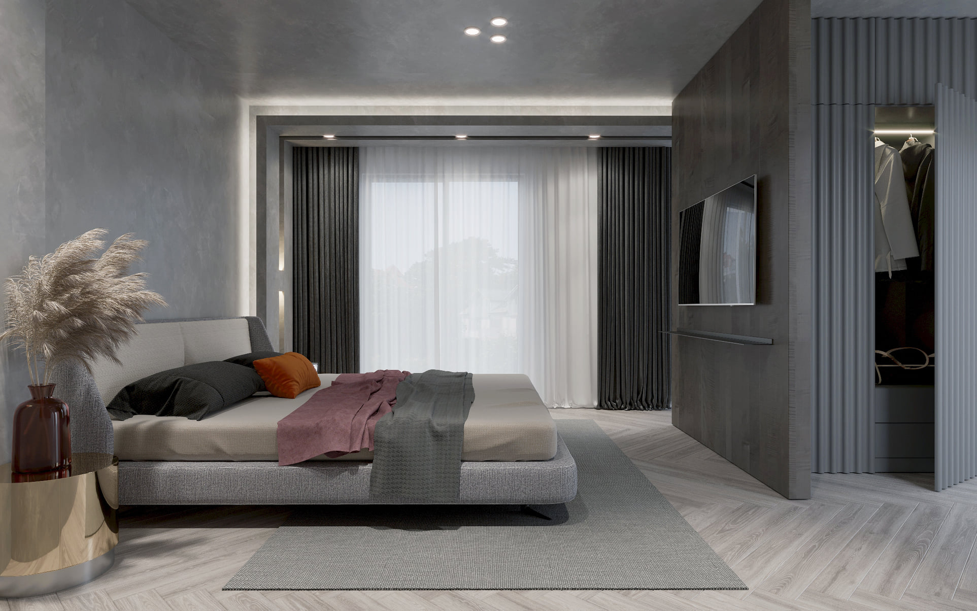 3D Interior Model Bed Room 230321 Scene 3dsmax