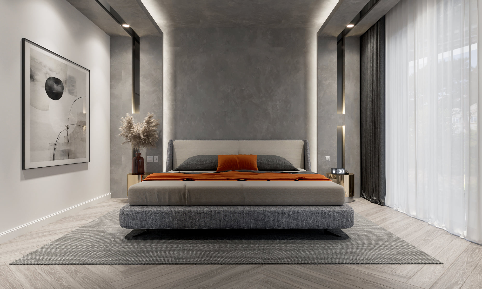 3D Interior Model Bed Room 230321 Scene 3dsmax