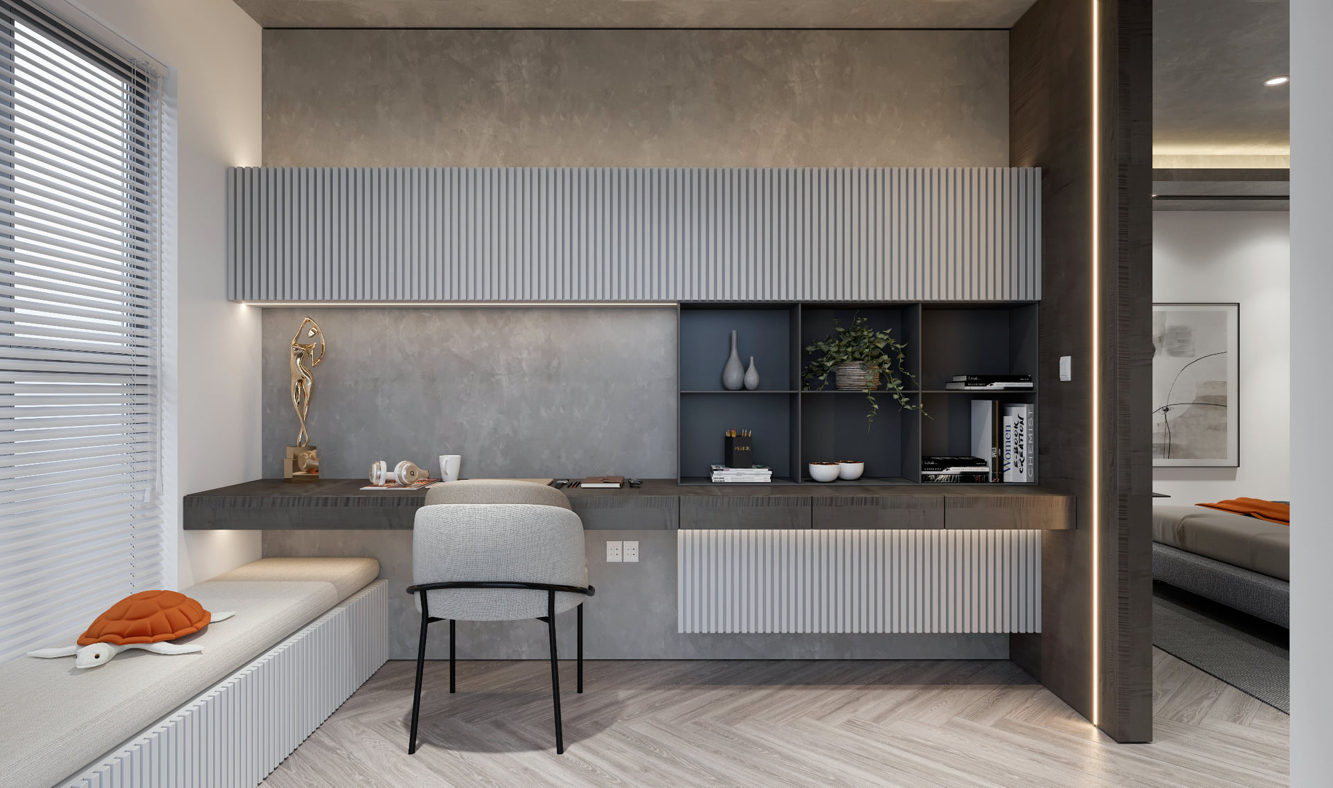 3D Interior Model Bed Room 230321 Scene 3dsmax