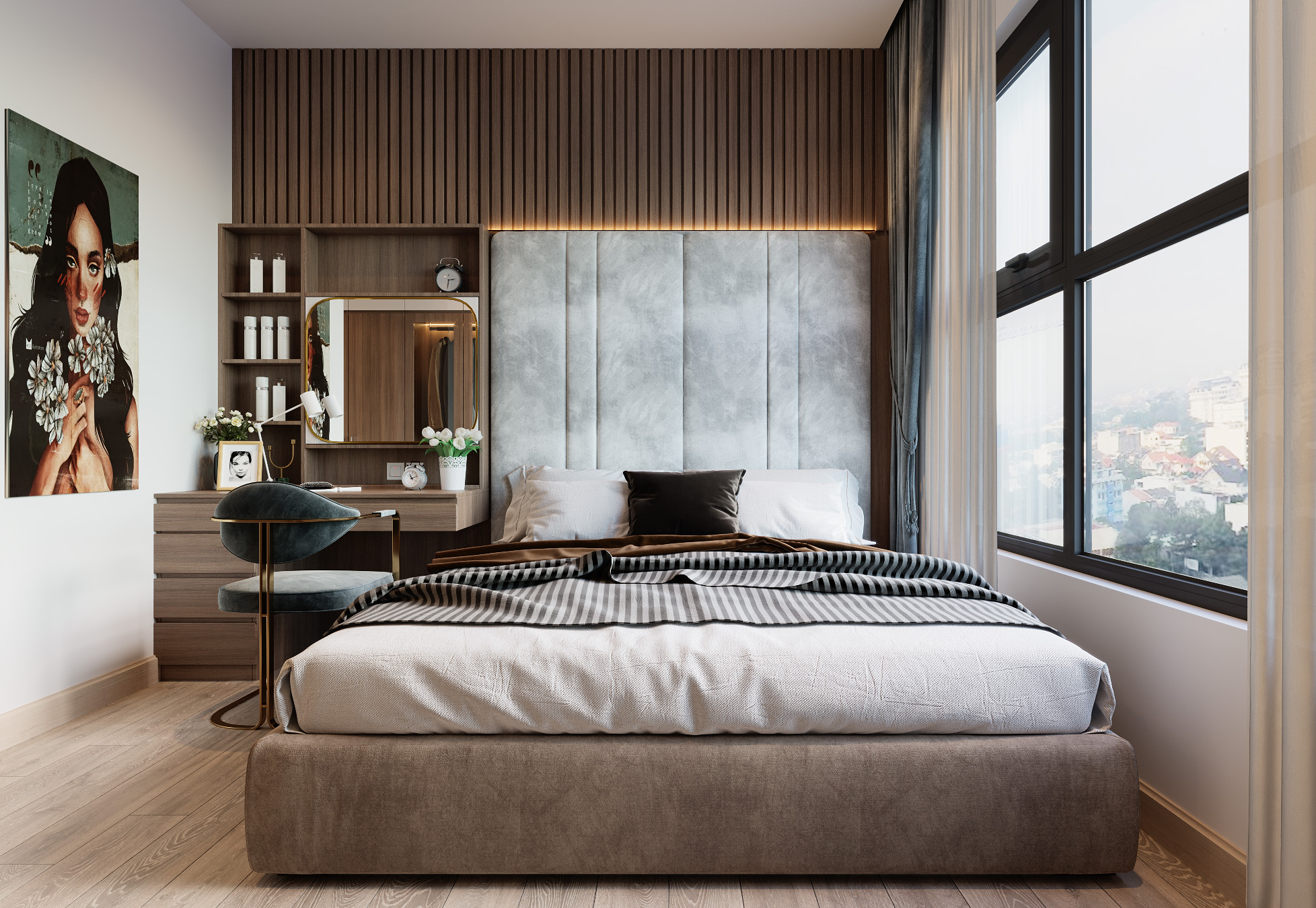 3D Interior Model Bed Room 230466 Scene 3dsmax