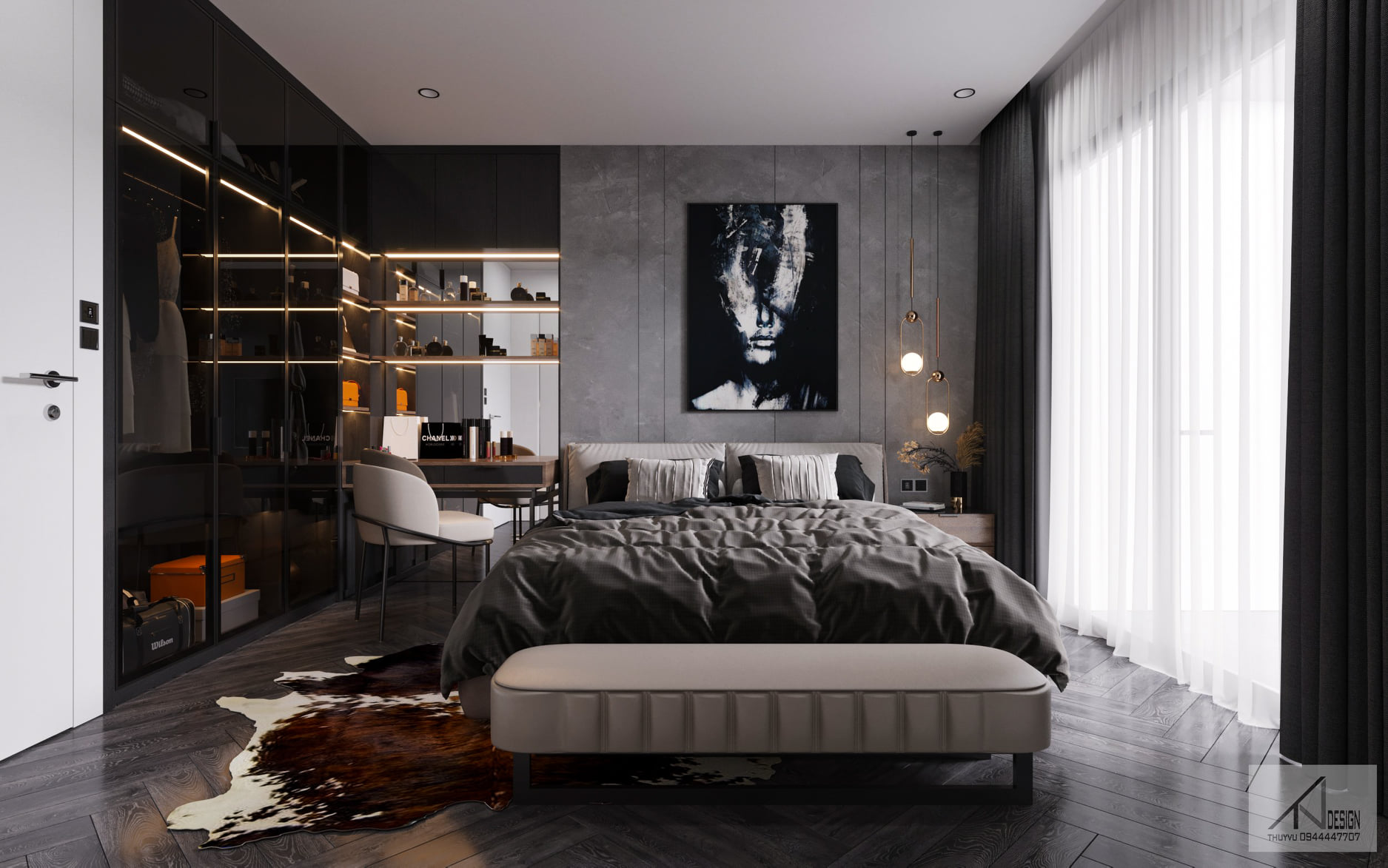 3D Interior Model Bed Room 230472 Scene 3dsmax