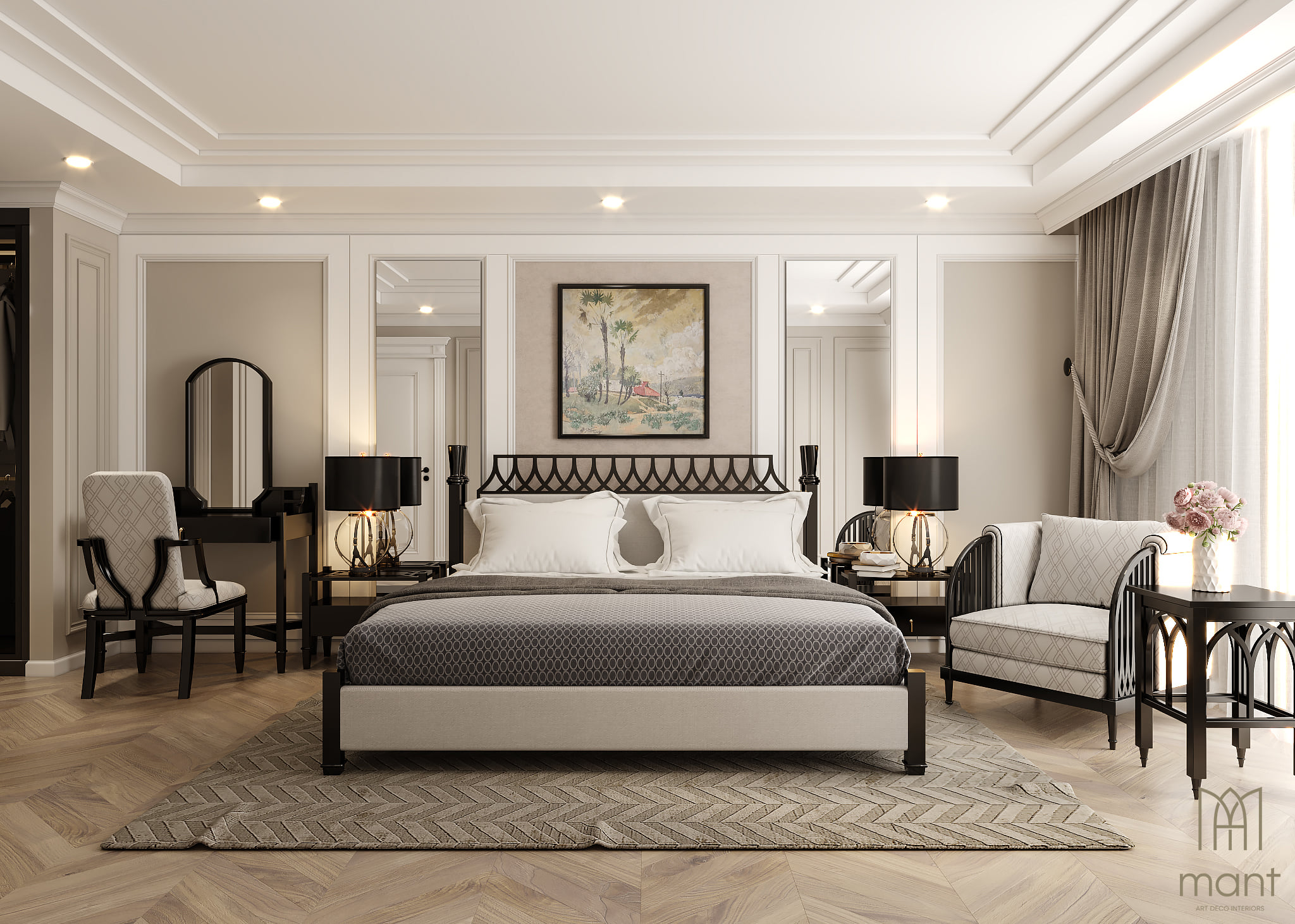 3D Interior Model Bed Room 230491 Scene 3dsmax