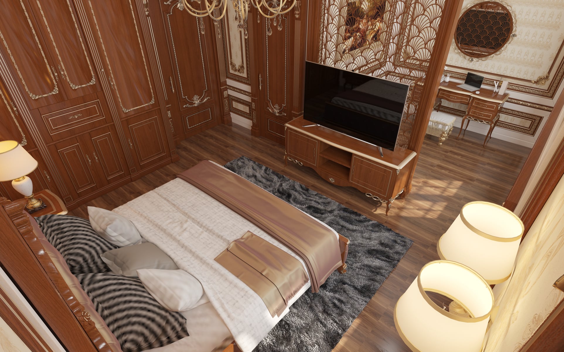 3D Interior Model Bed Room 230361 Scene 3dsmax