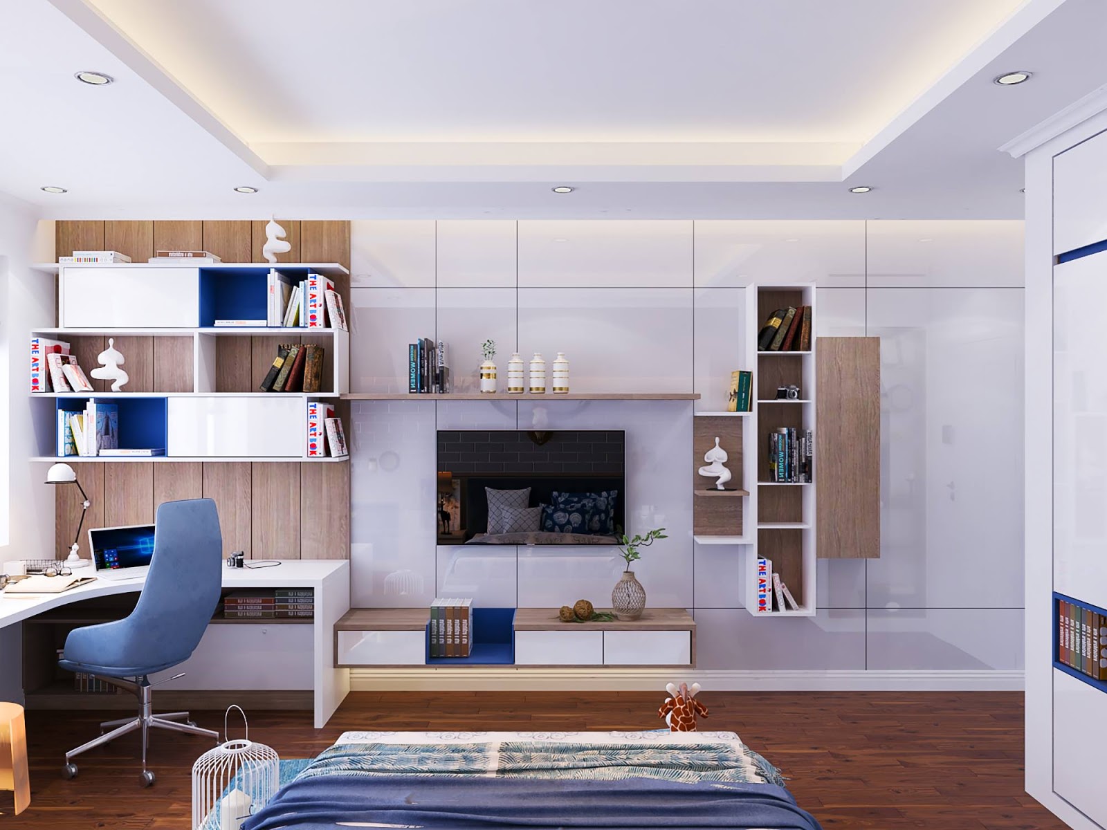 3D Interior Model Bed Room 23033 Scene 3dsmax