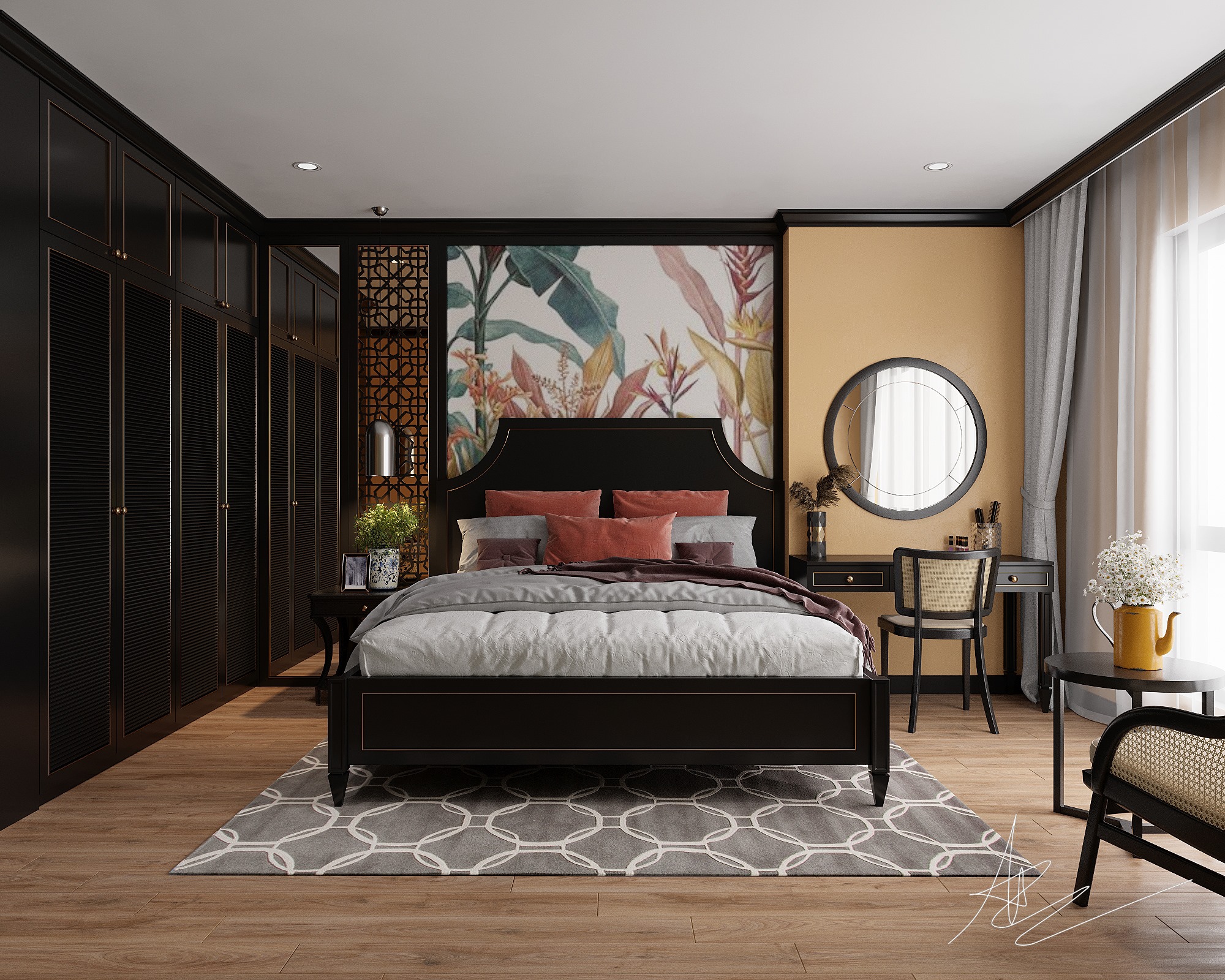 3D Interior Model Bed Room 230456 Scene 3dsmax