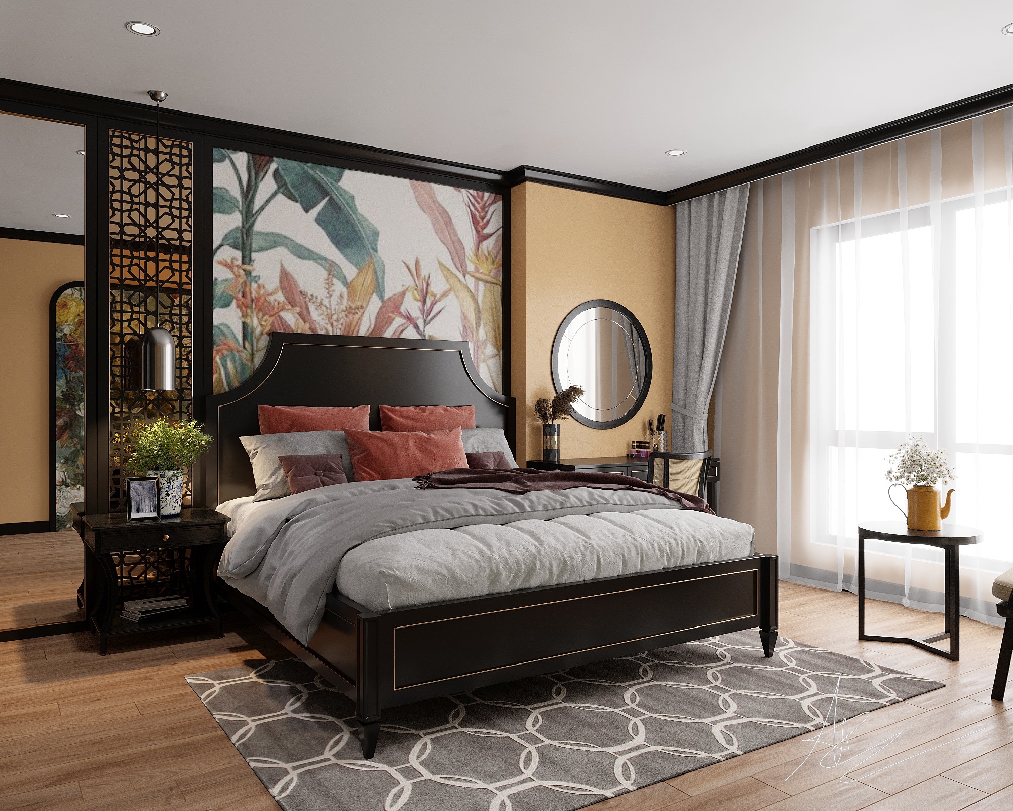 3D Interior Model Bed Room 230456 Scene 3dsmax