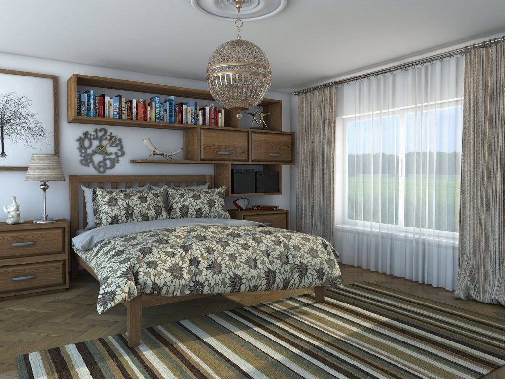 3D Interior Model Bed Room 23001 Scene 3dsmax