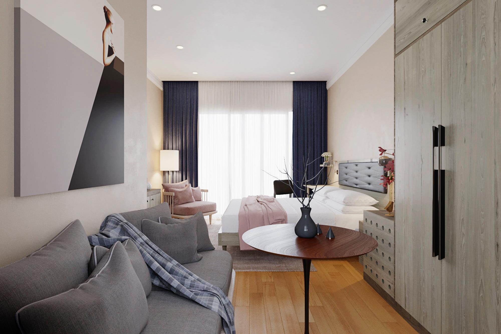 3D Interior Model Bed Room 23004 Scene 3dsmax