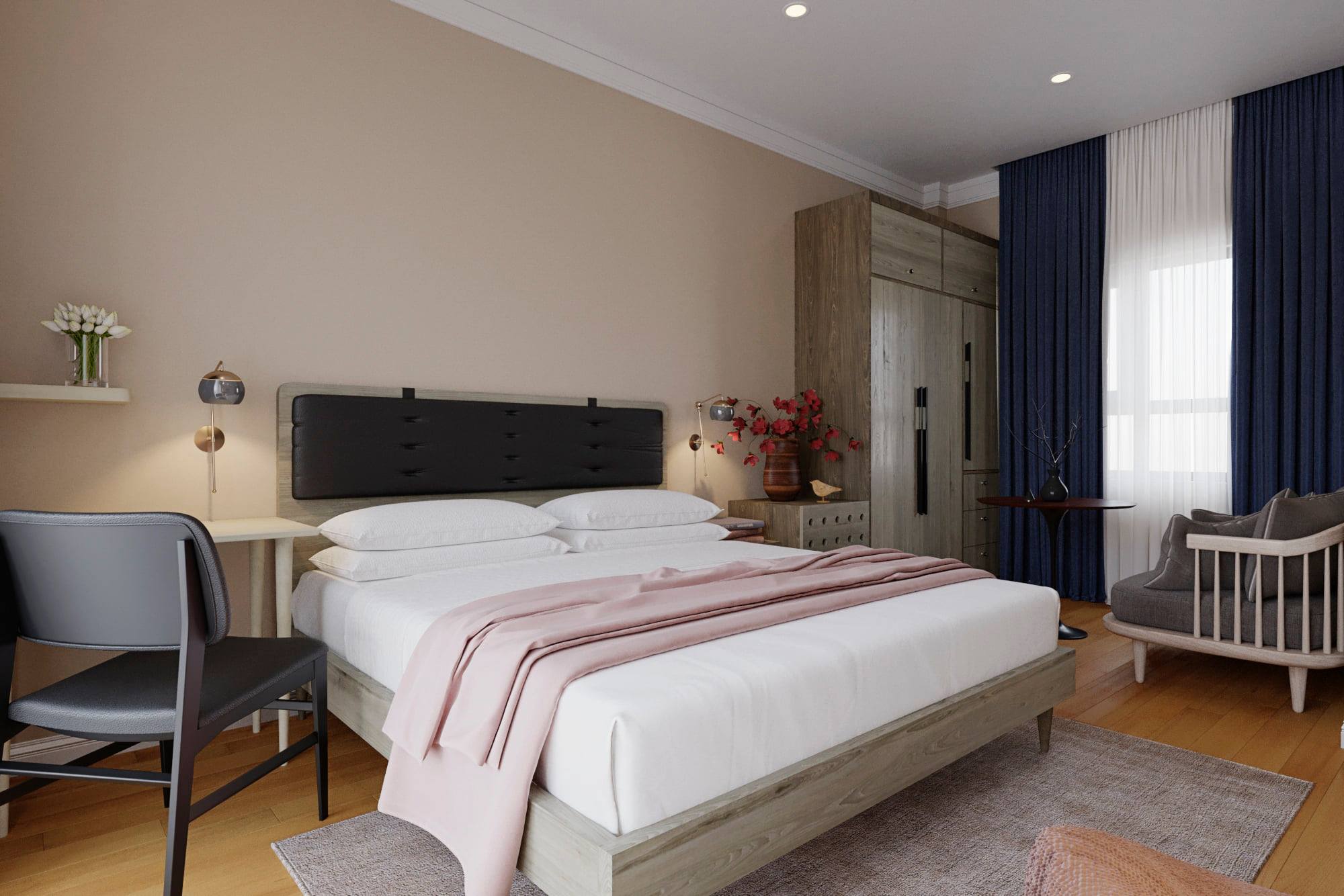 3D Interior Model Bed Room 23004 Scene 3dsmax