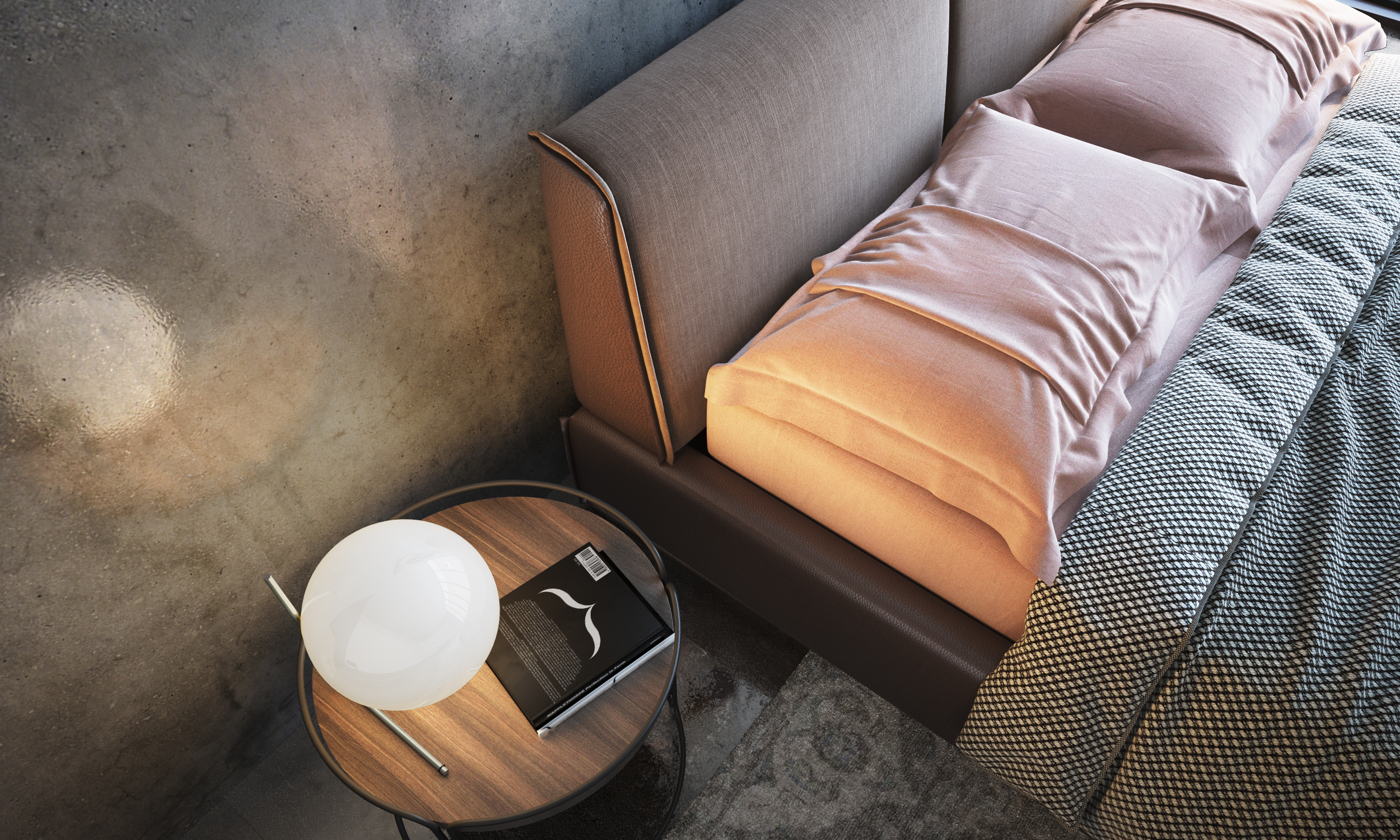 3D Interior Model Bed Room 23005 Scene 3dsmax