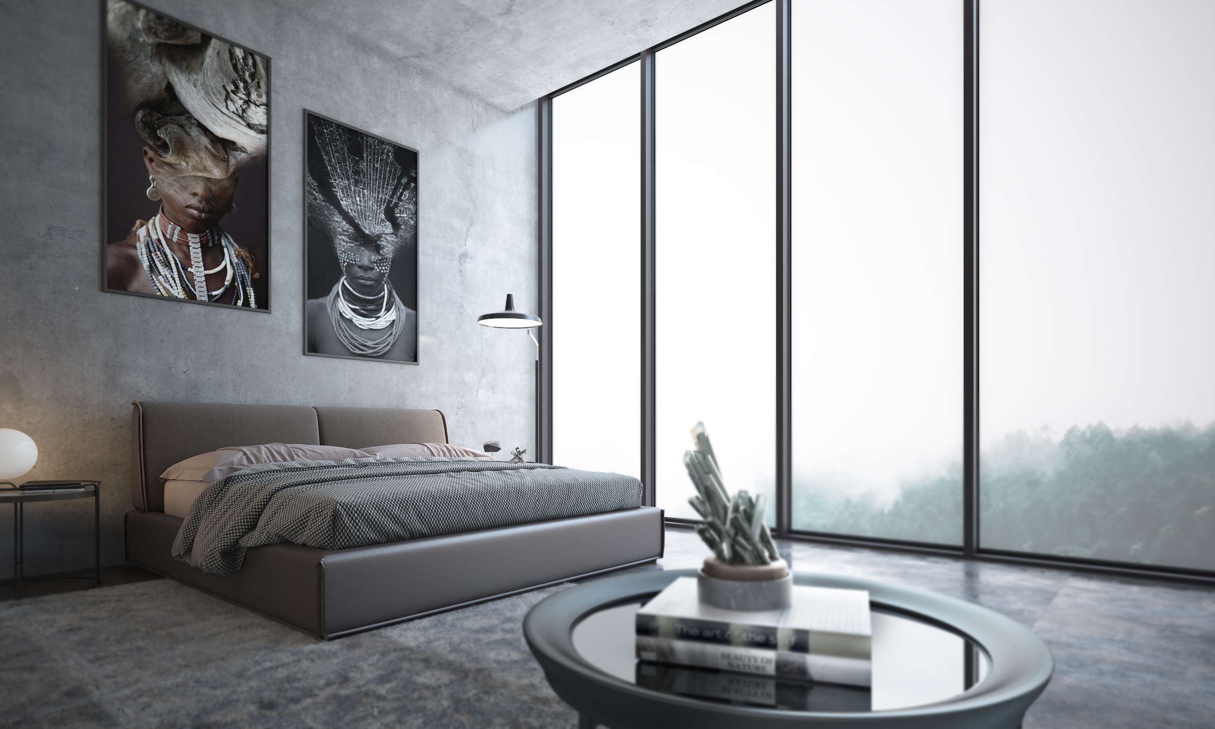 3D Interior Model Bed Room 23005 Scene 3dsmax