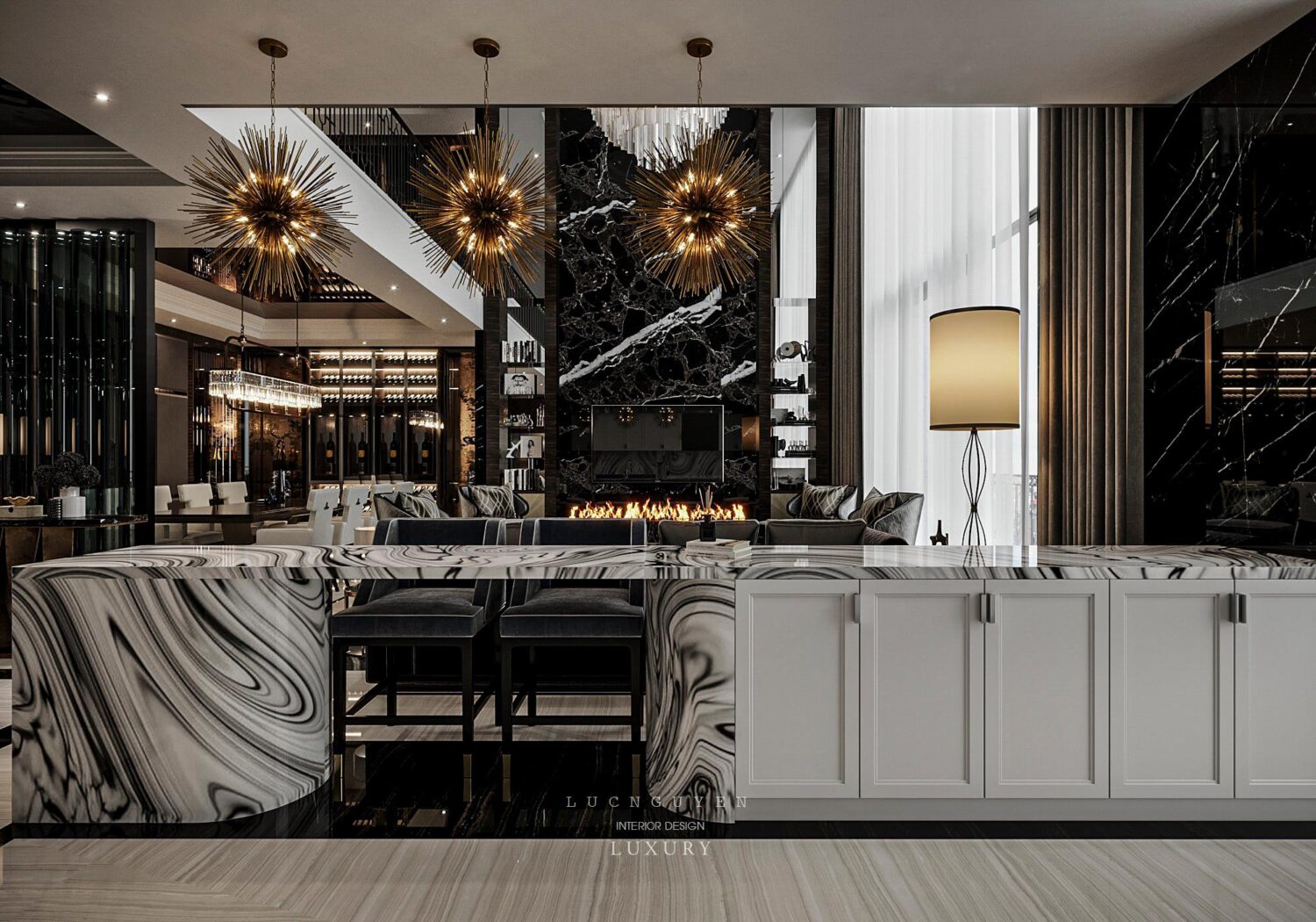 3D Interior Model Living room 2309669 Scene 3dsmax