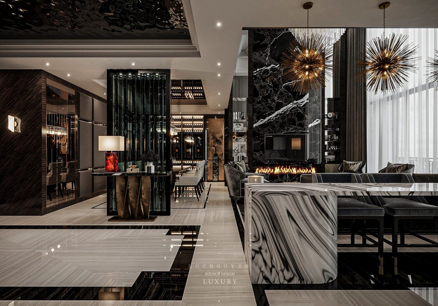 3D Interior Model Living room 2309669 Scene 3dsmax