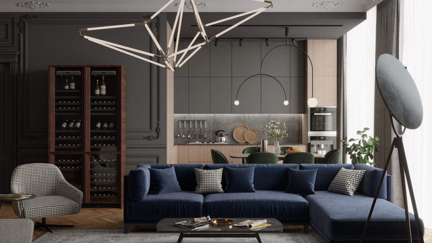 3D Interior Model Living room 2309675 Scene 3dsmax