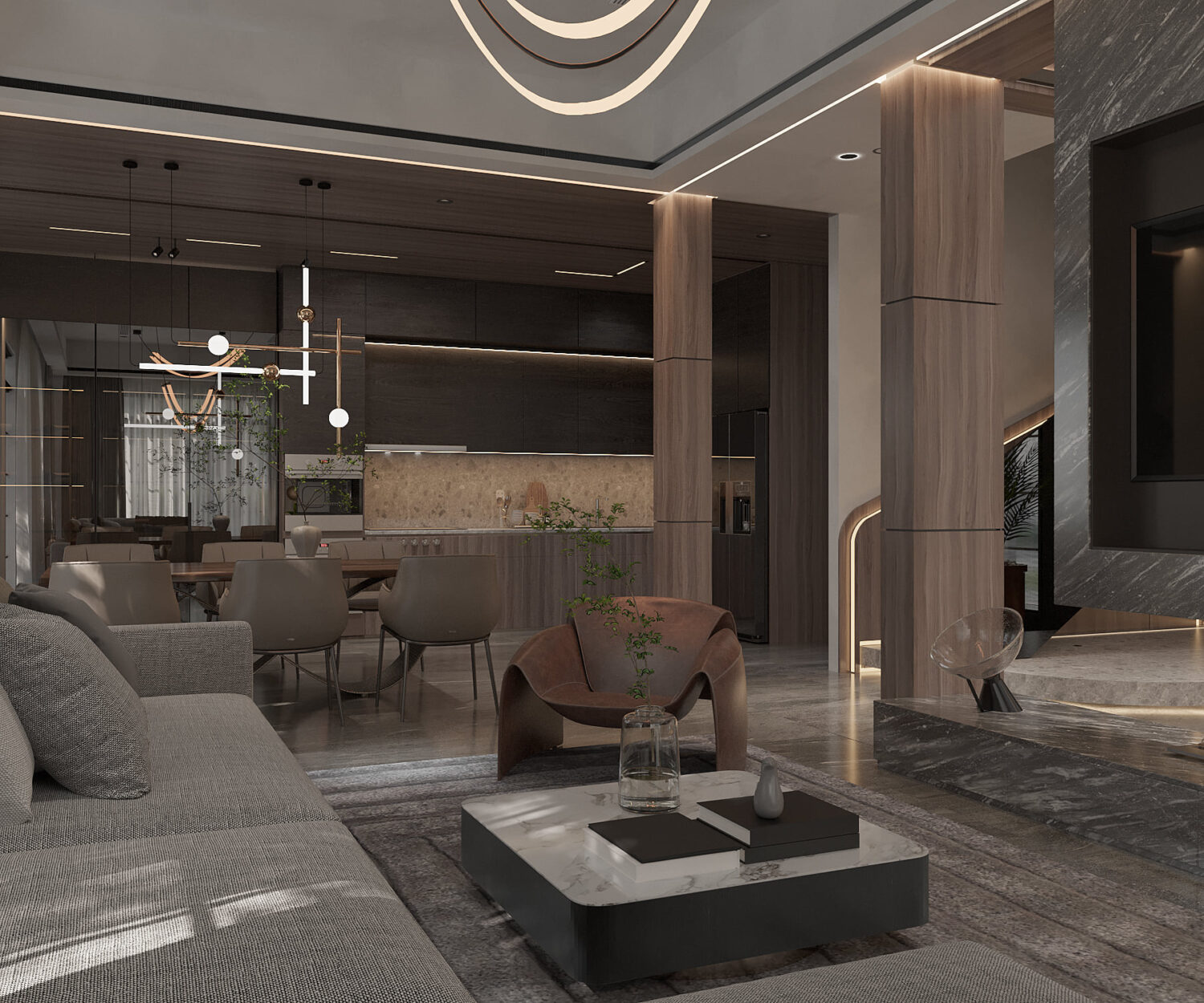 3D Interior Model Living room 2309686 Scene 3dsmax